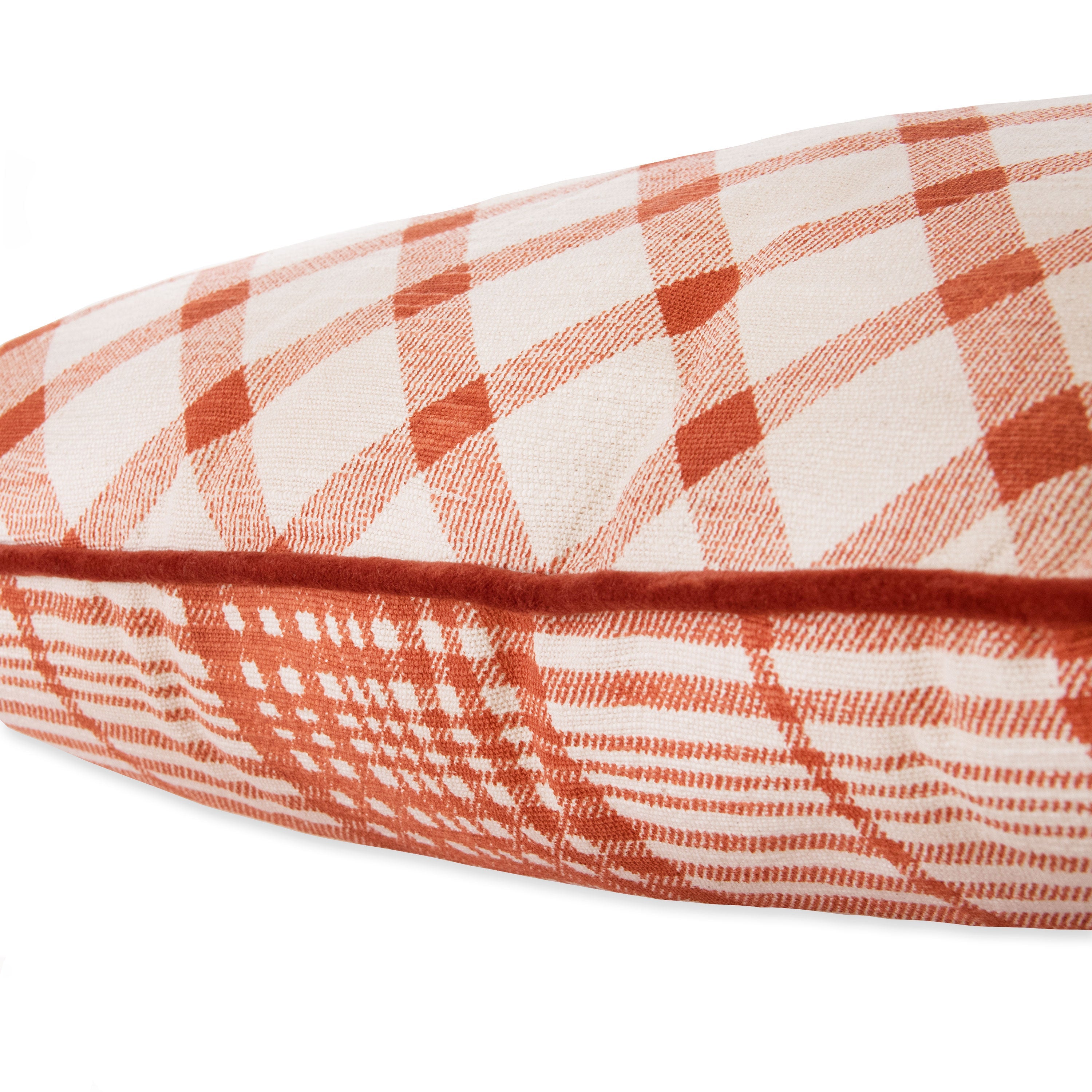 Pier one plaid pillows best sale