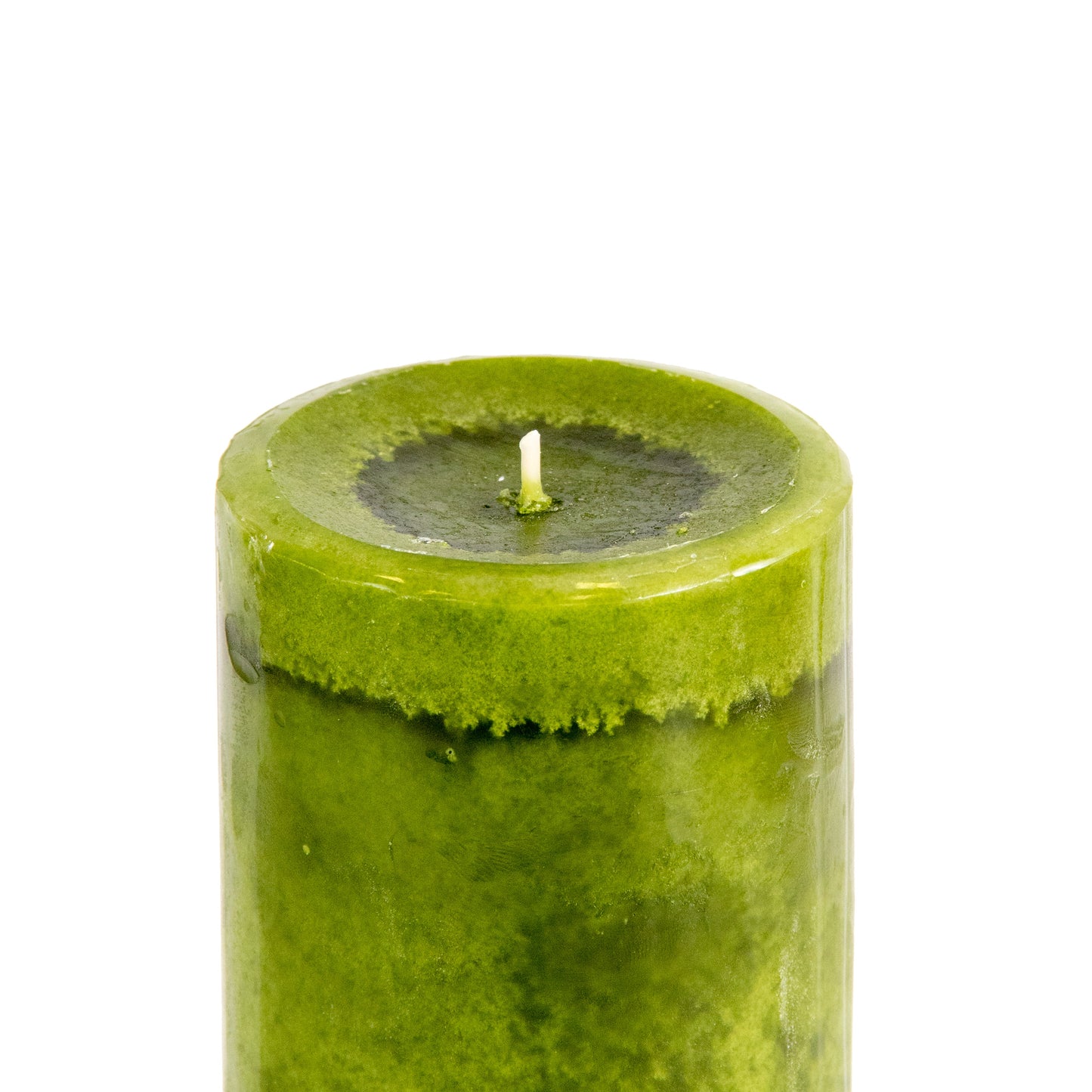 Pier 1 Citrus Cilantro® Mottled 3x6 Pillar Candle