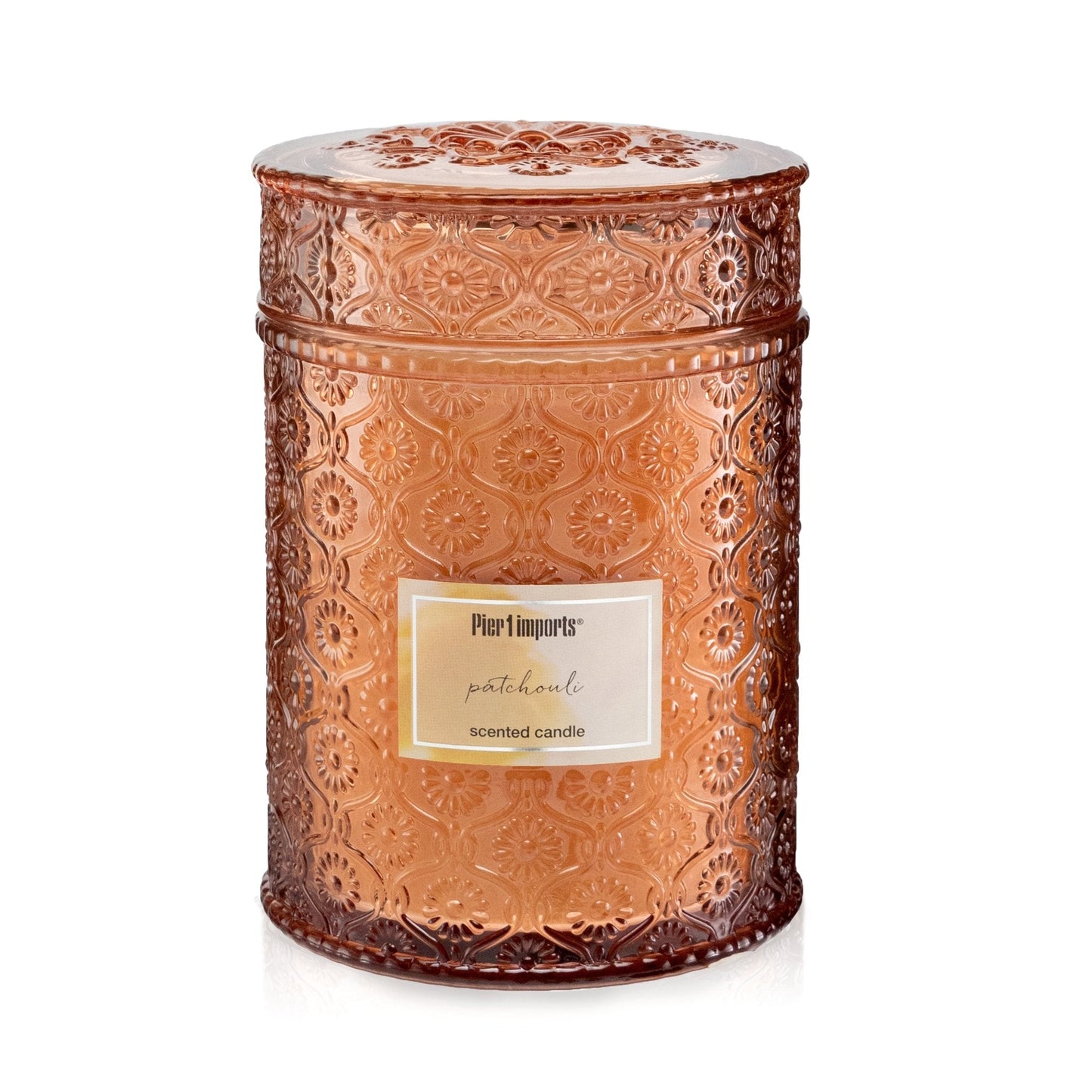 Pier 1 Patchouli Luxe 19oz Filled Candle - Pier 1